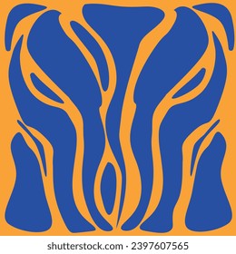 retro poster vector design abstract 