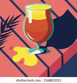 retro posters with cold drinks. Vintage Beer,Cocktails,Happy Hour metal sign collection.	
