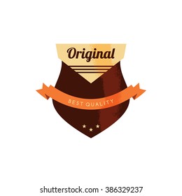 retro premium badge label theme