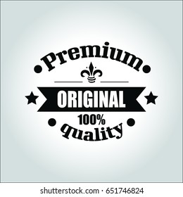 Retro Premium Quality Label vector,illustrator
