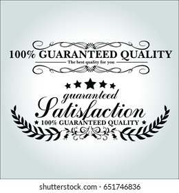Retro Premium Quality Label vector,illustrator
