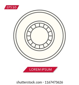 retro premium quality labels vector icon symbol