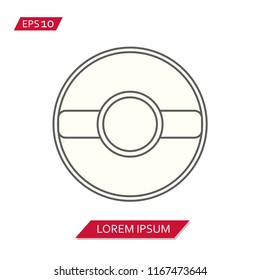 retro premium quality labels vector icon symbol