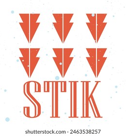 Retro primitive illustration in orange tones, a combination of vintage style and flat design with fine particles creating a unique and nostalgic atmosphere.