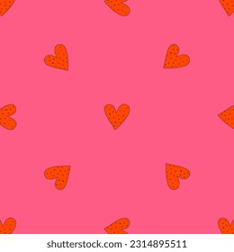 retro psychedelic patterns-hearts and valentines for February 14th.Funky and groovy heart shapes ornaments.Hippie rainbow backgrounds only good vibes.valentine's day 1970-1980