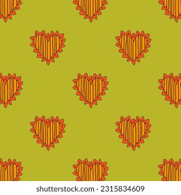 retro psychedelic patterns-hearts and valentines for February 14th.Funky and groovy heart shapes ornaments.Hippie rainbow backgrounds only good vibes.valentine's day 1970-1980