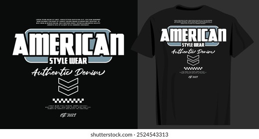 Retro quote typography. Vector illustration design for t shirt, fashion, print, poster.