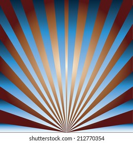 Retro Radial Background