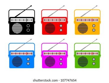 Retro radio