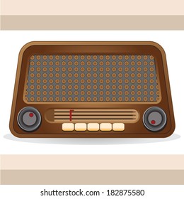 Retro radio