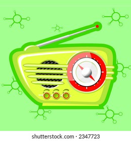 Retro radio