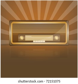 Retro radio