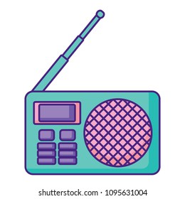 retro radio design