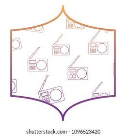 retro radio design