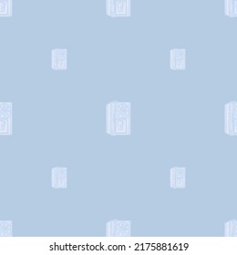 Retro radio engraved seamless pattern. Vintage media equipment in hand drawn style. Sketch old device. Texture for fabric, wallpaper, textile, print, title, wrapping paper. Vector illustration.