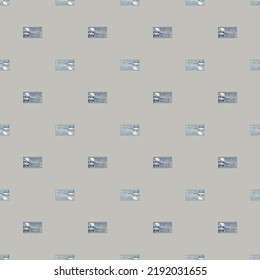 Retro Radio graviert nahtloses Muster. Vintage-Medienausstattung in handgezeichnet Stil. Skizze-Textur für Gewebe, Tapeten, Textilien, Druck, Titel, Packpapier. Vektorgrafik.