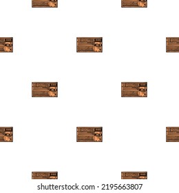 Retro radio engraved seamless pattern. Vintage media equipment in hand drawn style. Sketch texture for fabric, wallpaper, textile, print, title, wrapping paper. Vector illustration.