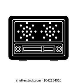 Retro Radio Icon