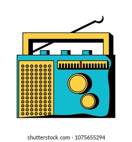 retro radio icon