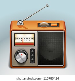 Retro Radio Icon