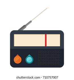 retro radio icon