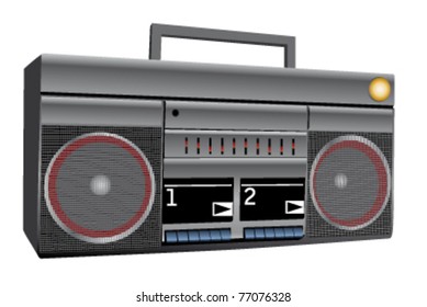 retro radio icon