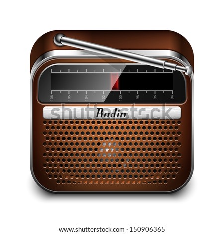Retro Radio Icon
