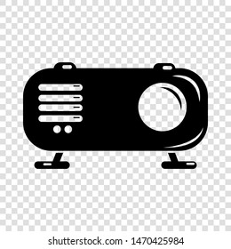 Retro radio icon. Simple illustration of retro radio vector icon for web