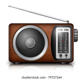 Retro Radio, Vector