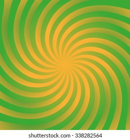 Retro ray background green stylish  illustration design