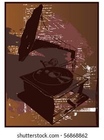 Retro Record Player