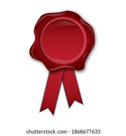 Retro rote Stempel, großartiges Design für jeden Zweck. Pinselstrich, Vektorgrafik. Rote Briefmarke im Retro-Stil. Stockbild.