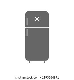 Refrigerator Vector Icon Stock Vector (Royalty Free) 1358710391