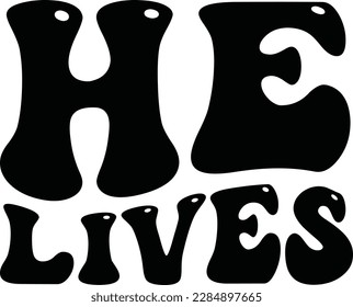 Retro Diseño de camisetas religiosas de Pascua, vector