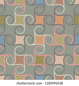 Retro repetitive wallpaper - Vintage pattern - Spherical