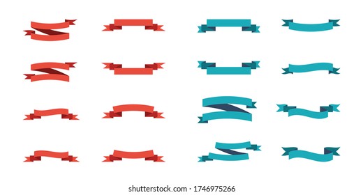 Retro Ribbon Banner Vector Illustration, EPS10.