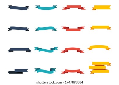 Retro Ribbon Banner Vector Illustration, EPS10.