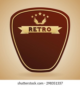 retro ribbons design, vector illustration eps10 graphic 