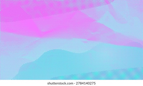 Fondo abstracto retro risográfico