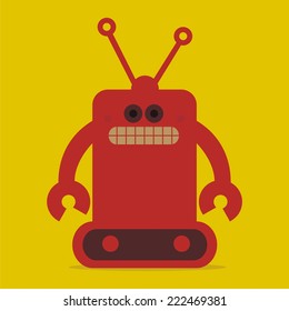 retro robot