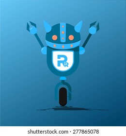 Retro Robot Full Body