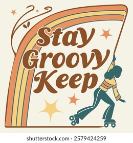 Retro Roller Skating Vibes: Stay Groovy and Keep Moving