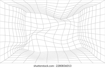 Retro Sci-Fi Background Futuristic landscape of the 80`s. Digital Cyber Surface. Suitable for design in the style of the 1980`s, Empty mesh space, place for logo, cyberpunk retro futurism style, room	
