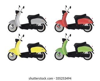 Retro scooter