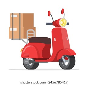 retro scooter motor with delivery package good quality design
