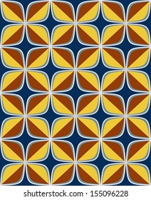 retro seamless abstract geometric pattern