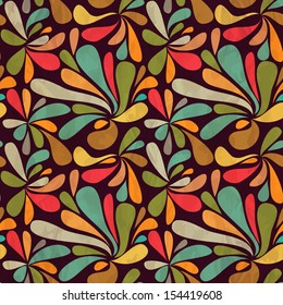Retro seamless abstract pattern