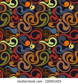 Retro seamless abstract pattern