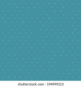 Retro seamless background with polka dots in vector