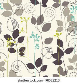 Retro seamless background vector illustration